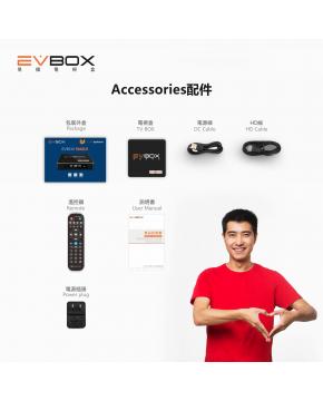 [VIP越獄豪華版]台灣代理 (語音)易播電視盒 EVBOX 5MAX (4G/64G)